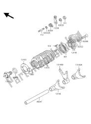 GEAR CHANGE DRUM & SHIFT FORK