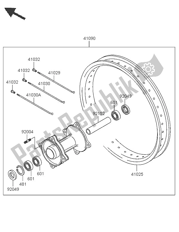 Todas las partes para Partes Opcionales (sw) de Kawasaki KX 85 SW LW 2005