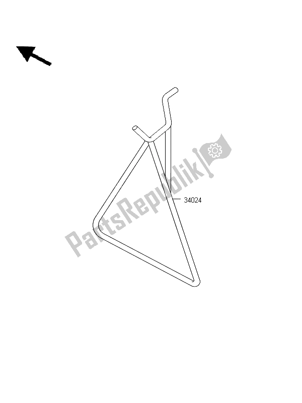 Todas as partes de Ficar do Kawasaki KX 65 2012