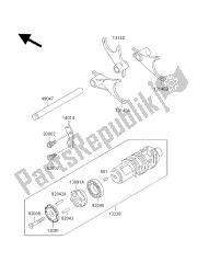 GEAR CHANGE DRUM & SHIFT FORK