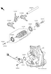 GEAR CHANGE DRUM & SHIFT FORK(S)