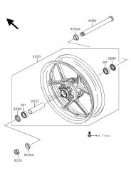 FRONT HUB