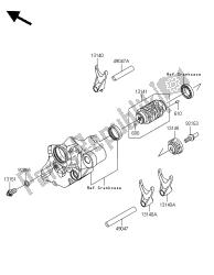 GEAR CHANGE DRUM & SHIFT FORK