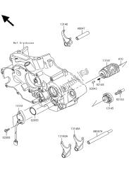 GEAR CHANGE DRUM & SHIFT FORK