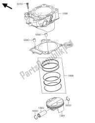 cylindre et piston (s)