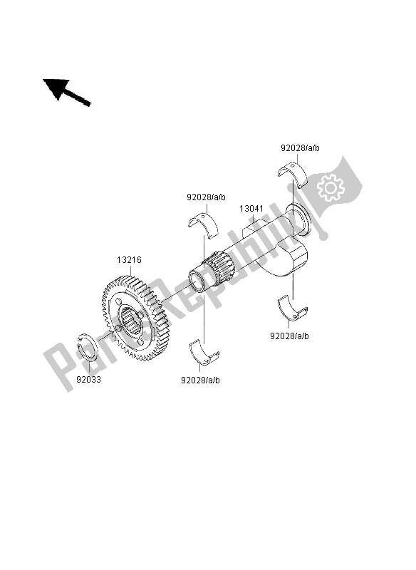 Wszystkie części do Stabilizator Kawasaki W 650 2003