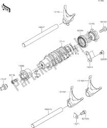 12 Gear Change Drum/shift Fork(s)