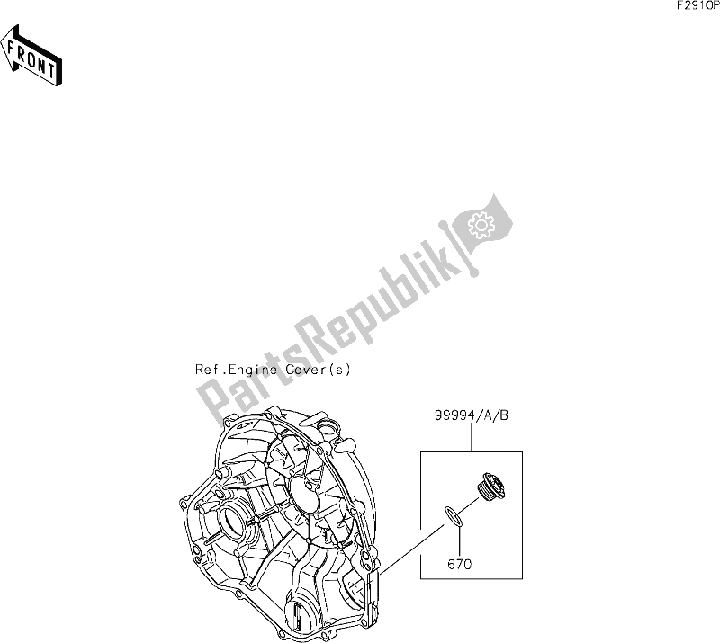 All parts for the 77 Accessory(oil Filler Cap) of the Kawasaki EN 650 Vulcan S 2021