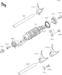 12 Gear Change Drum/shift Fork(s)