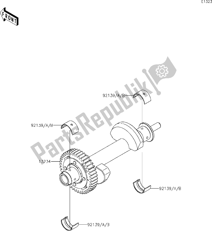 Tutte le parti per il 9 Balancer del Kawasaki EN 650 Vulcan S Cafe 2021