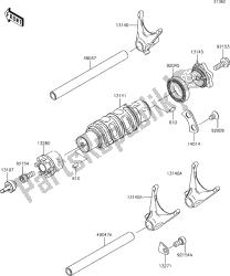 12 Gear Change Drum/shift Fork(s)