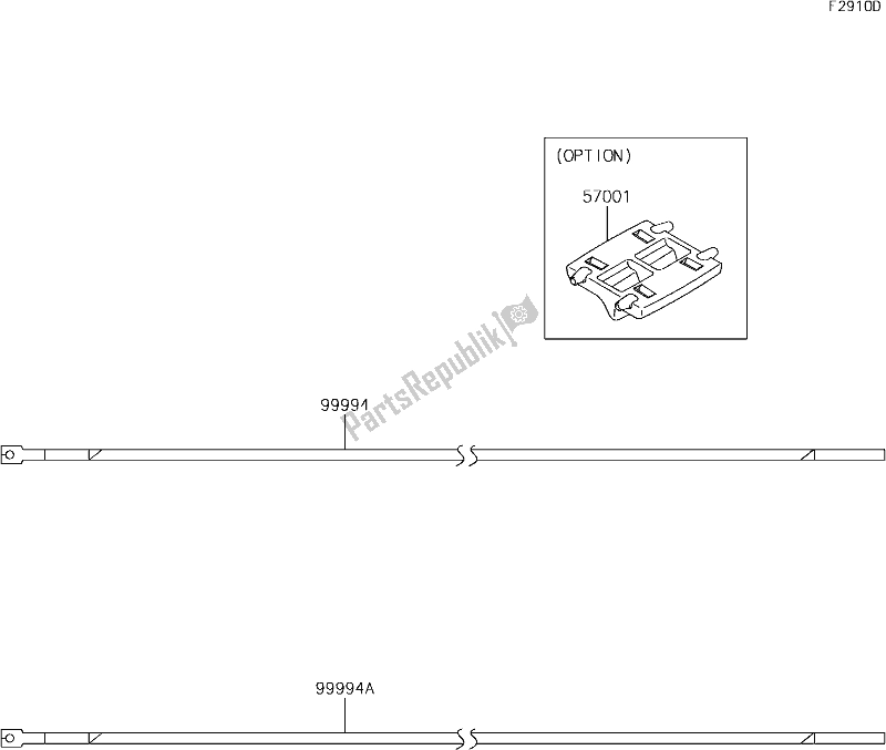 All parts for the 70 Accessory(decals) of the Kawasaki ER 650 Z 650L Lams 2017