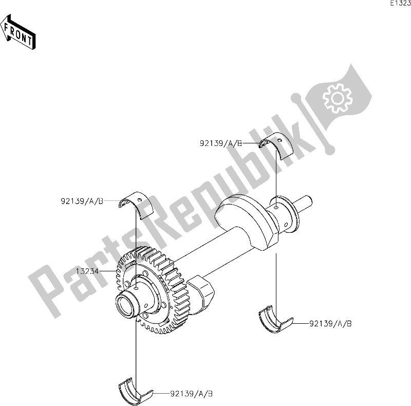 All parts for the 9 Balancer of the Kawasaki EX 650 Ninja 2019