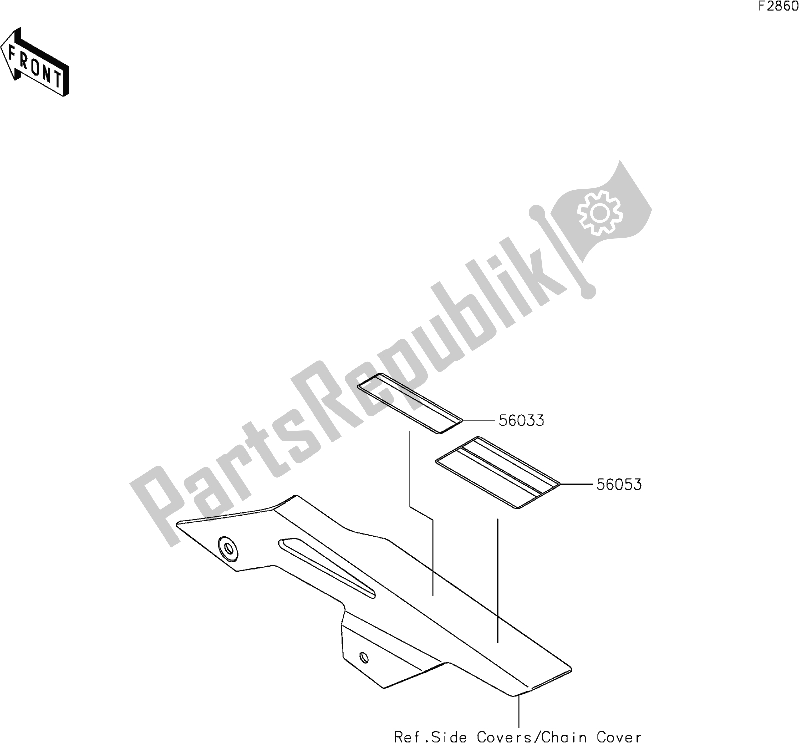 Tutte le parti per il 59 Labels del Kawasaki EX 650 Ninja Lams 2019