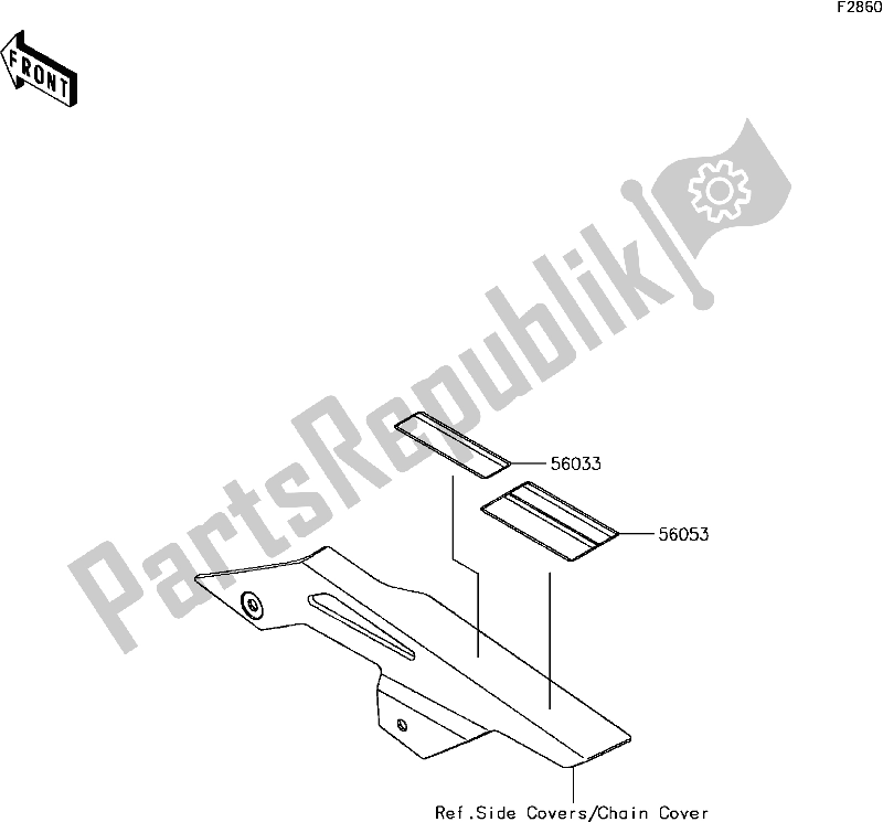 Todas las partes para G-11labels de Kawasaki EX 650 Ninja 650L Lams KRT 2017