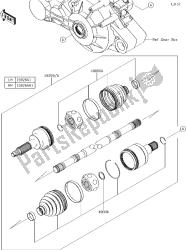 24 Drive Shaft-rear