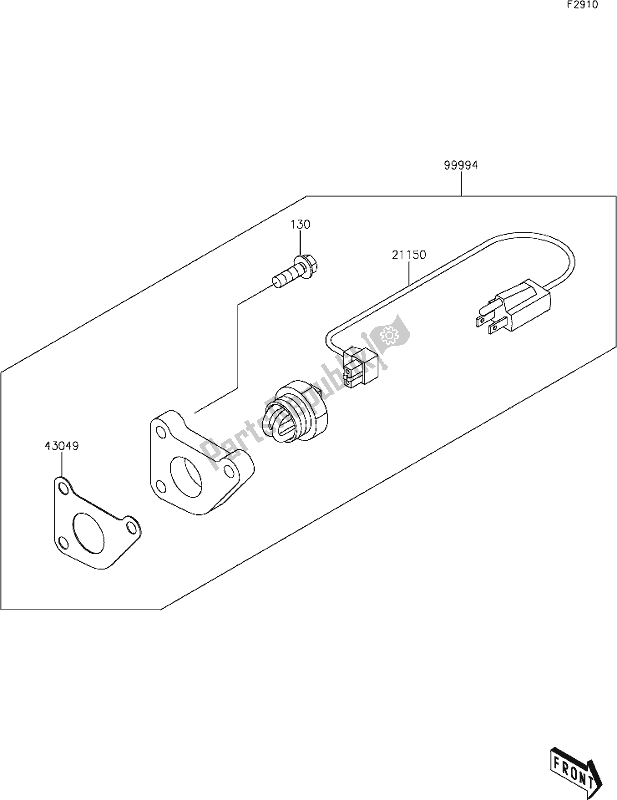Alle onderdelen voor de 65 Accessory van de Kawasaki KAF 1000 Mule Pro-dx 2020