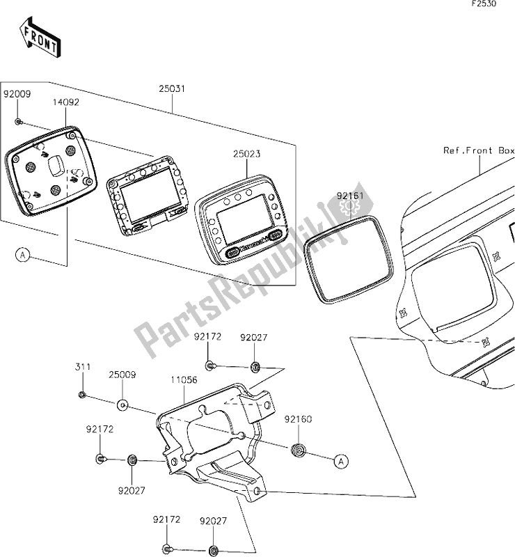 All parts for the 47 Meter(s) of the Kawasaki KAF 1000 Mule Pro-dx 2021