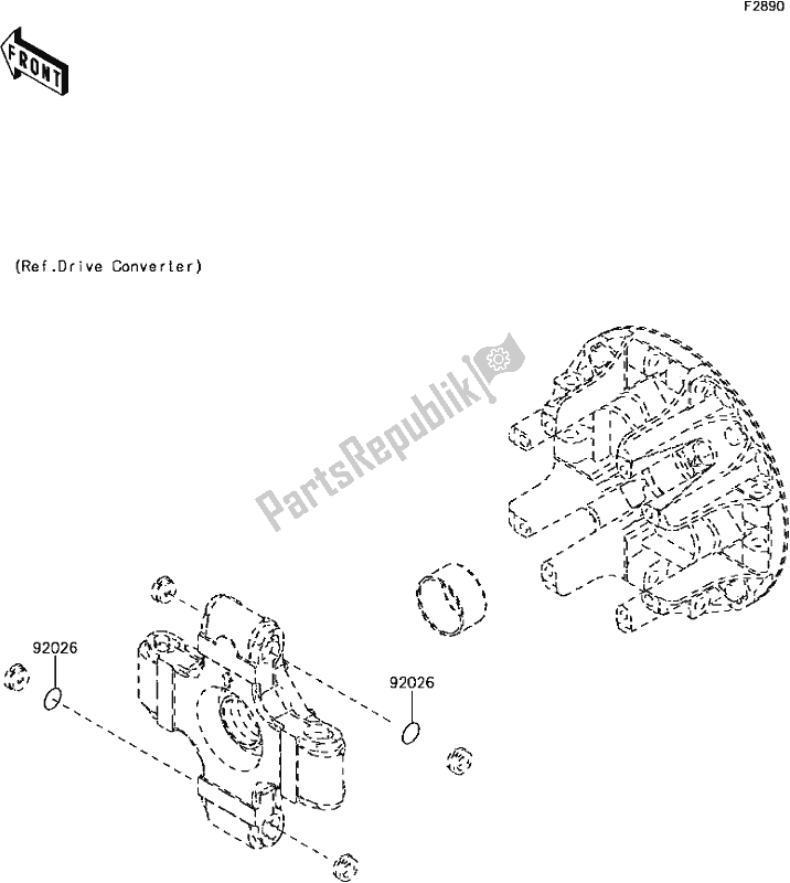 All parts for the G-13optional Parts of the Kawasaki KAF 1000 Mule Pro-dx EPS Diesel 2017