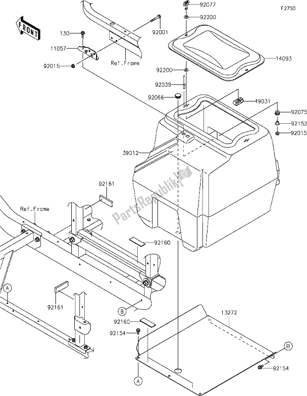 All parts for the 54 Other of the Kawasaki KAF 1000 Mule Pro-dxt 2021