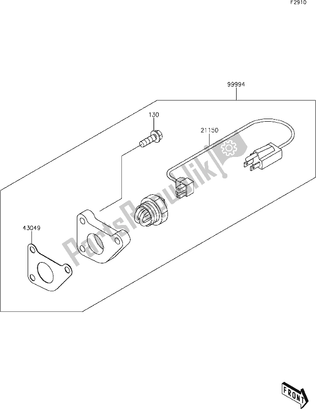 Toutes les pièces pour le 61 Accessory du Kawasaki KAF 1000 Mule Pro-dxt 2021