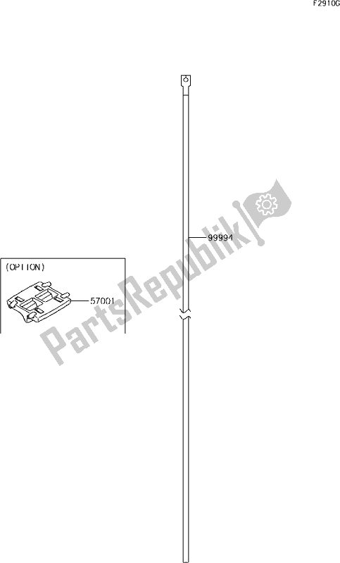 All parts for the 73 Accessory(decals) of the Kawasaki KLE 650 Versys 2018