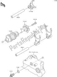 12 Gear Change Drum/shift Fork(s)