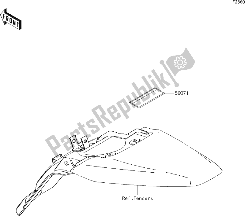 Alle onderdelen voor de 42 Labels van de Kawasaki KLX 140L 2017