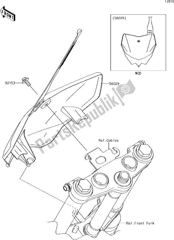 All parts for the 45 Accessory of the Kawasaki KLX 140L 2017