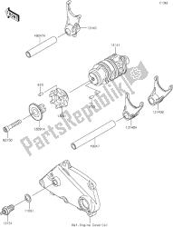 11 Gear Change Drum/shift Fork(s)