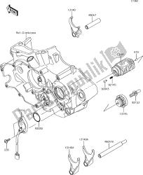 12 Gear Change Drum/shift Fork(s)