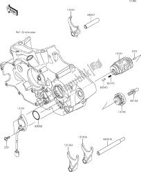 12 Gear Change Drum/shift Fork(s)