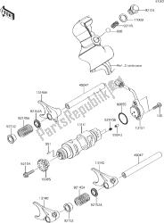 10 Gear Change Drum/shift Fork(s)