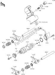 10 Gear Change Drum/shift Fork(s)