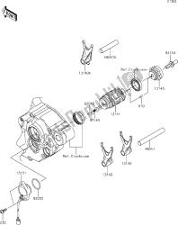 12 Gear Change Drum/shift Fork(s)