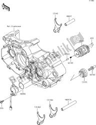 11 Gear Change Drum/shift Fork(s)