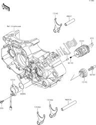 11 Gear Change Drum/shift Fork(s)