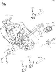 12 Gear Change Drum/shift Fork(s)