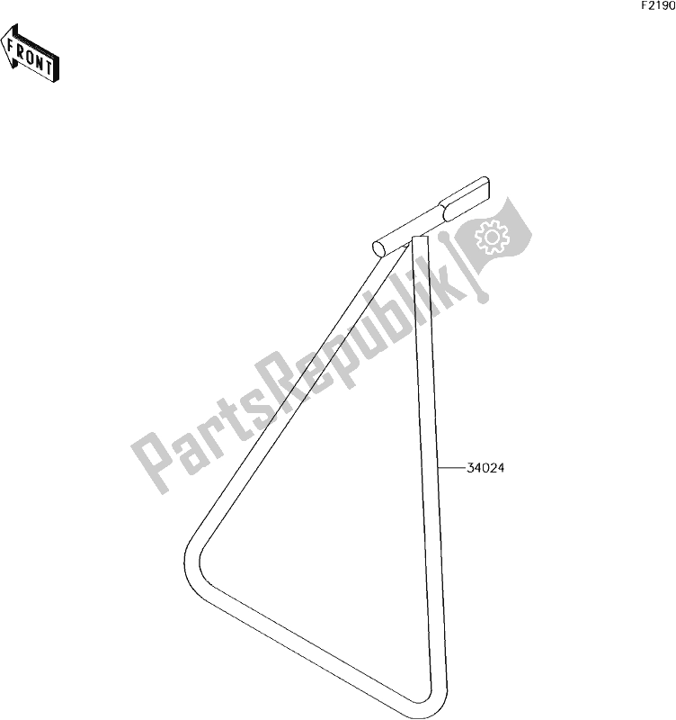 Todas las partes para 34 Stand(s) de Kawasaki KX 450F 2017