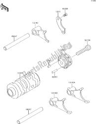 8 Gear Change Drum/shift Fork(s)