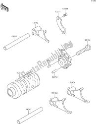 8 Gear Change Drum/shift Fork(s)