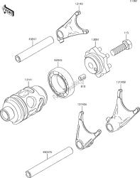 8 Gear Change Drum/shift Fork(s)