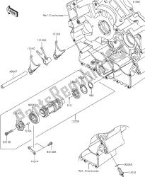 11 Gear Change Drum/shift Fork(s)