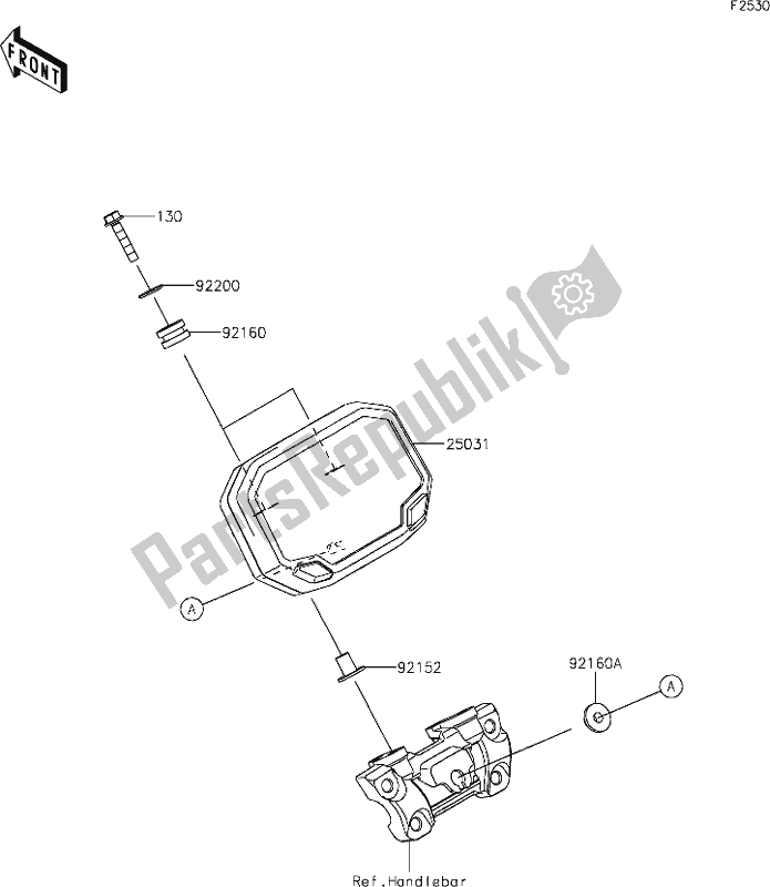 Tutte le parti per il 50 Meter(s) del Kawasaki Z 650 2021