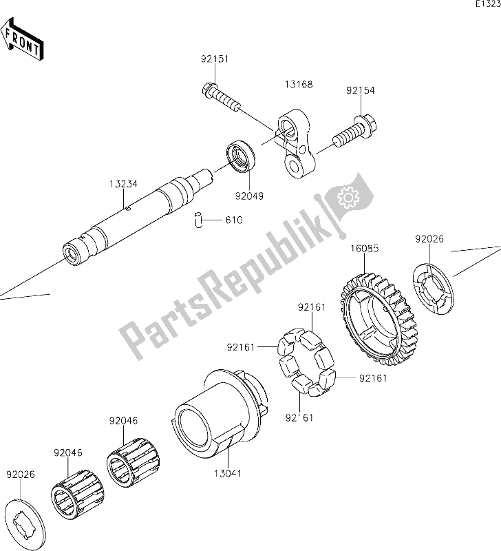 Alle onderdelen voor de 9 Balancer van de Kawasaki Z 900 2020