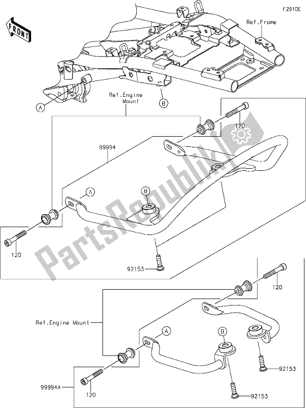 Tutte le parti per il 69 Accessory(grip) del Kawasaki Z 900 RS 2020