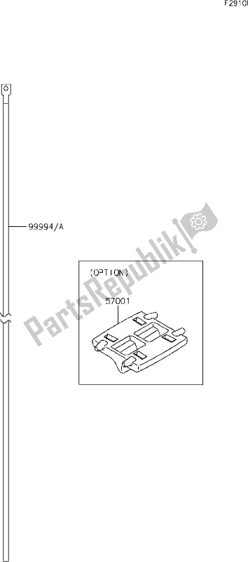 All parts for the 74 Accessory(decals) of the Kawasaki ZX 1000 Ninja 2017