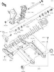 Levier de frein avant Kawasaki 132360824