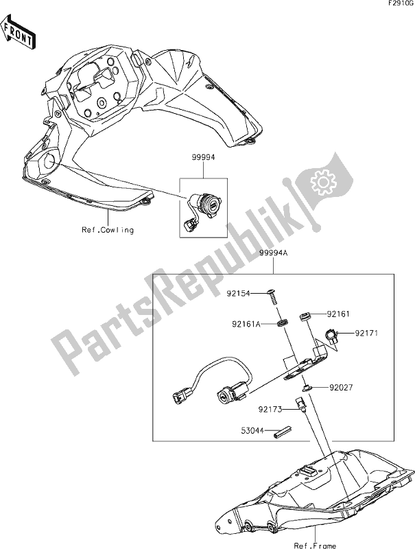 All parts for the 71 Accessory(dc And Usb Socket) of the Kawasaki ZX 1002 Ninja 1000 SX 2020