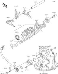 11 Gear Change Drum/shift Fork(s)